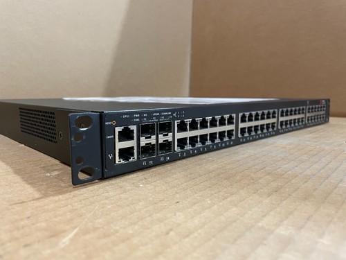 Brocade ICX6430-48 Gb PoE+ 4x1G SFP funktionstüchtig getestet Ethernet Switch - Bild 2 von 3