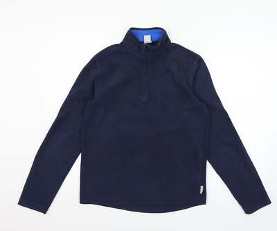 Quechua Herren Sweatshirt Blau Polyestermischung Größe S