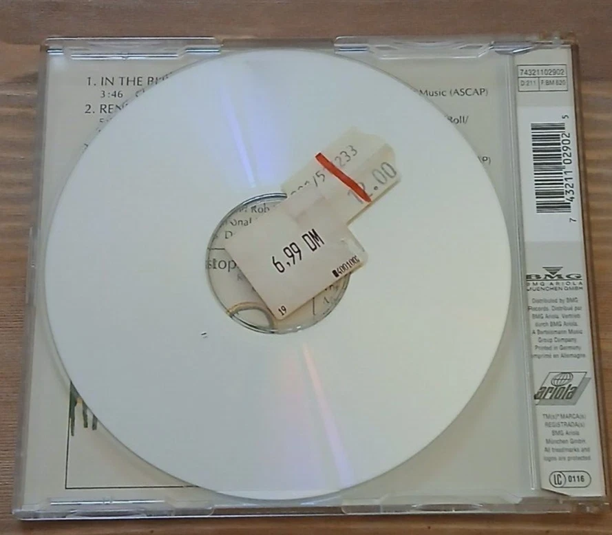 CHRISTOPHER CROSS - in the blink of an eye -Maxi CD/BMG Ariola 1992,743211102902 - Bild 3 von 3