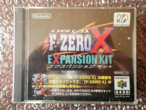 Nintendo 64DD F-Zero X Expansion Kit Captain Falcon Factory Sealed - Picture 1 of 6