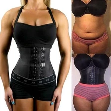 LATEX FAJAS COLOMBIANAS GIRDLE CORSET WAIST TRAINER SHAPER LONG TORSO SHAPEWEAR