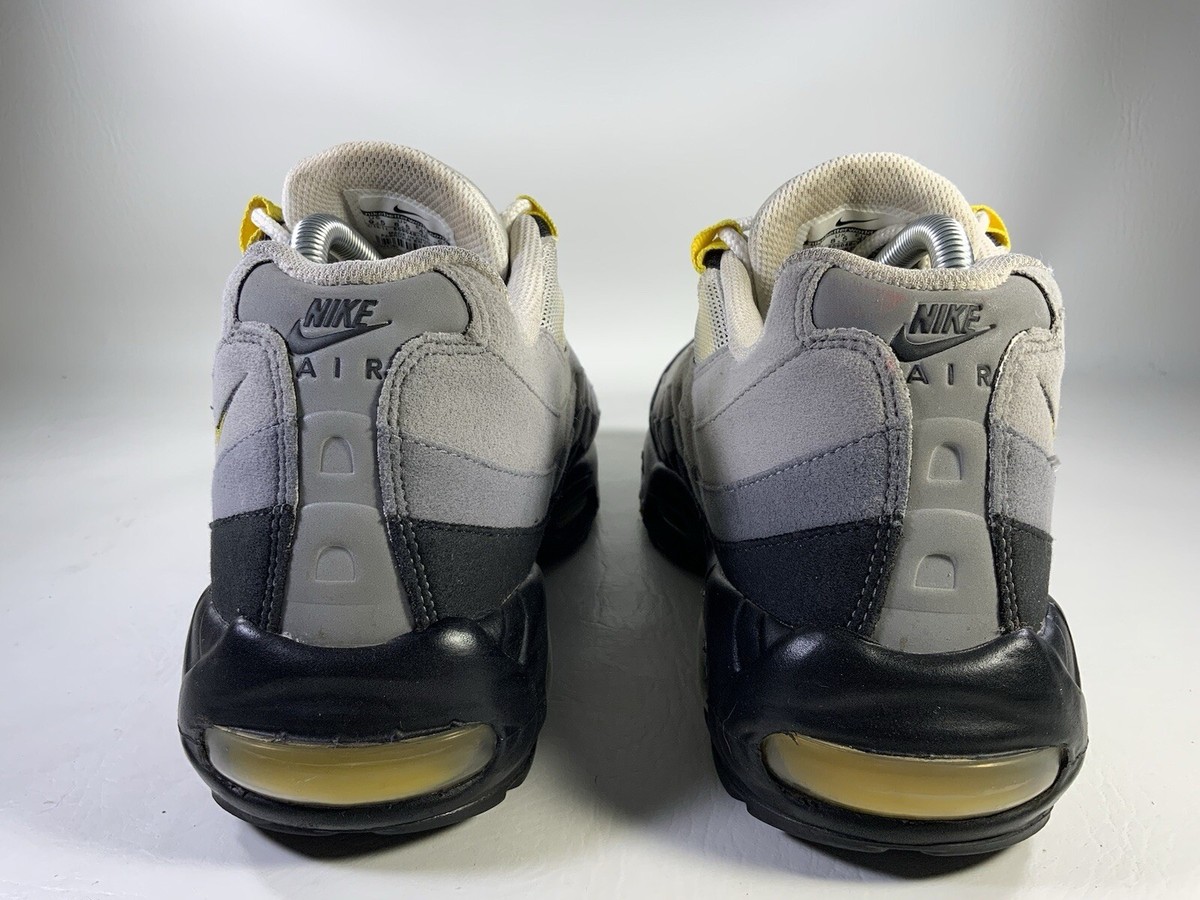 Nike Air Max 95 Tour Yellow White Black Grey Mens Size 9.5 609048
