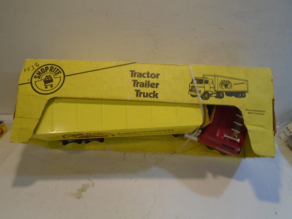 Ertl ShopRite Tractor Trailer in Original Box eBay