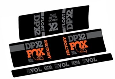 Adesivi Ammortizzatore Posteriore FOX Float DPX2 Factory Racing