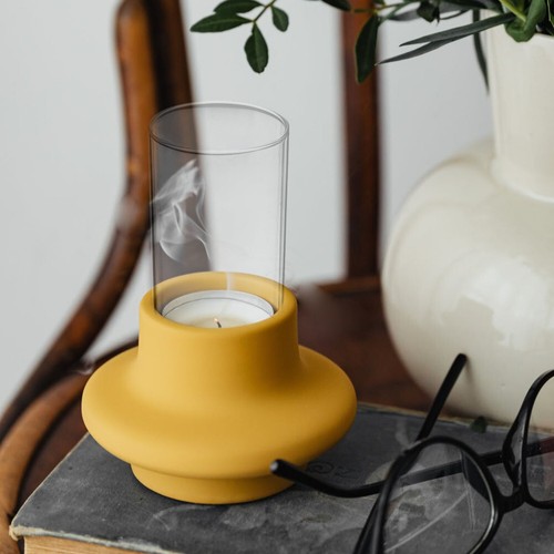 4PCS Glass Candle Covers Candle Holder Sleeve Candle Jar Shades Candle Holder - Picture 12 of 12