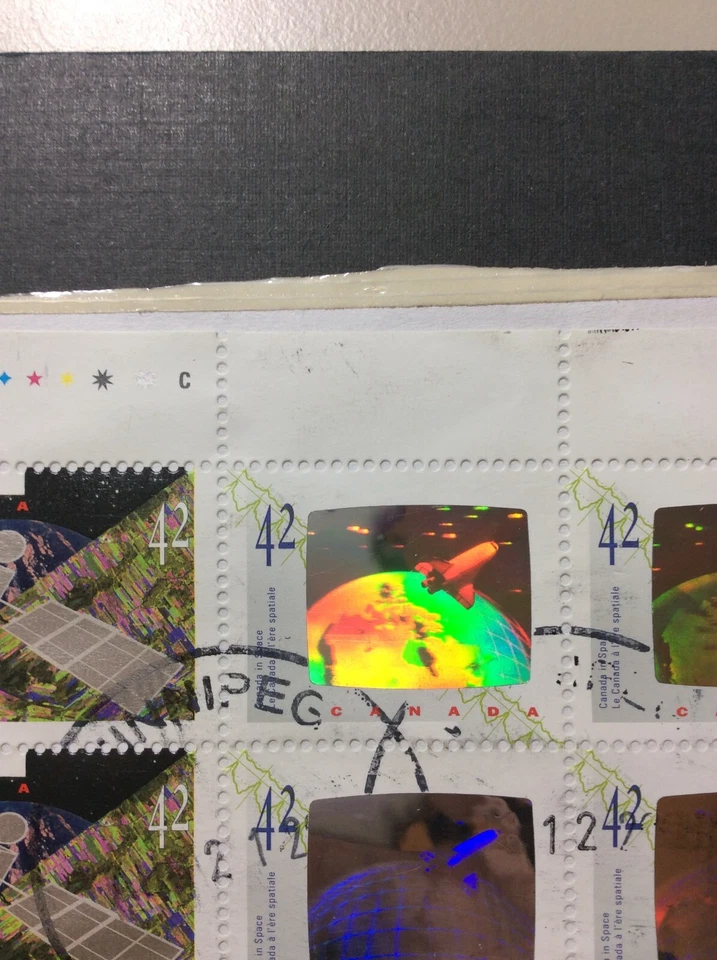 BroadviewStamps Canada #1442iv used sheet. RARE! from Bileski.  See notes.$1000+ - Image 4 of 4