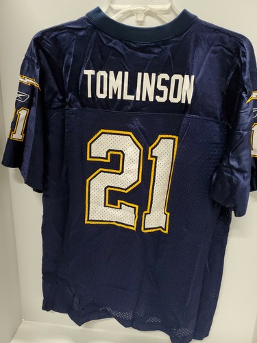 LaDanian Tomlinson #21 Chargers Jersey Reebok Youth XL (18-20) - Picture 10 of 11