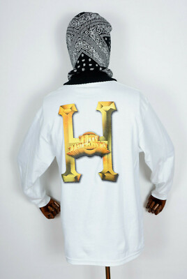 Huf Worldwide Skateboard Longsleeve Tee T-Shirt L/S Greatest Hits White in M