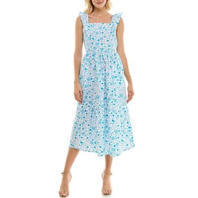 Draper James Women's Ruffle Sleeve Dress