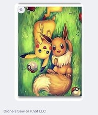 Diamond Dots Painting Kit 30 x 40 cm Pikachu