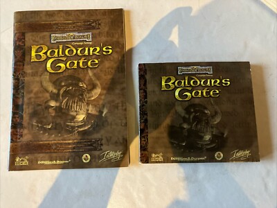 BALDURS GATE 1 Forgotten Realms Interplay im Pappschuber