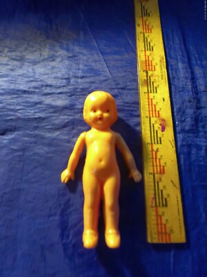 Vintage Irwin Kewpie 4 1/2'' Doll Moving Arms