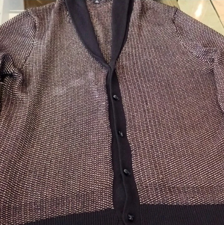 Suéter INC International Concepts Dorado y Negro, 2XL, Negro y Dorado Ventas al por menor $182 Foto 2 de 4