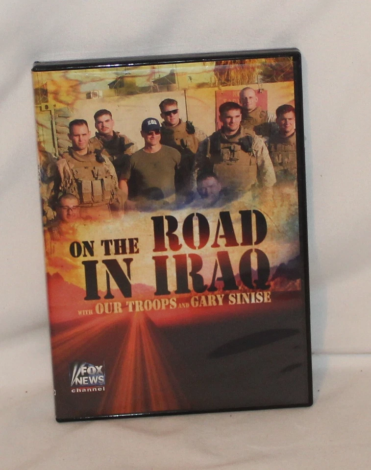 On The Road In Iraq w/Our Troops & Gary Sinise War 2009 Fox News Documentary DVD - Image 2 of 4