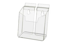 Slatwall 4"W Vertical Postcard Holder Booklet Rack Lot of 6