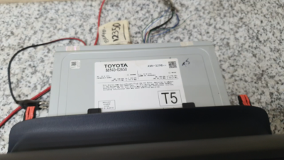 Toyota Corolla 19 20 Touch info display Navigation screen 86140