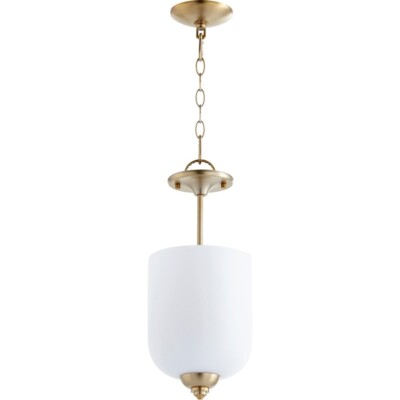 Quorum Richmond 3 Light 17' Dual Mount, Aged Brass - 2911-8-80