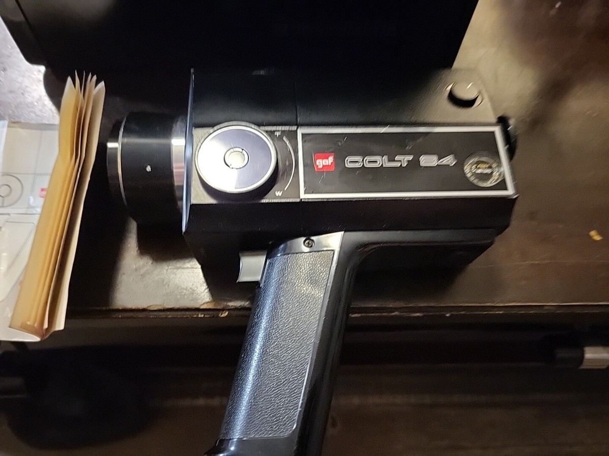 JELCO COLT ZOOMムービーカメラ　　日本シネ工業(株) Vintage 1970 GAF Colt 84 Super 8 Zoom 8mm Movie Camera | eBay