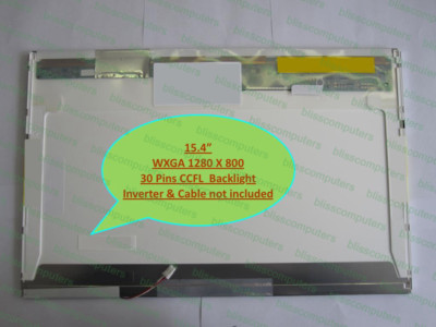 Lenovo 3000 N500 4233-23G Laptop Screen 15.4'' LCD CCFL WXGA 1280x800