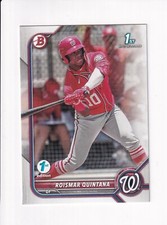 2022 Bowman DRAFT 1st EDITION 1st BOWMAN ROOKIE RC ROISMAR QUINTANA (#2)