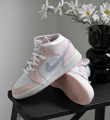 Nike Air Jordan 1 Mid Pink Wash Violet Frost White FD8780