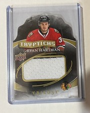 2015-16 Upper Deck Trilogy Hockey Ryan Hartman Material Card 193 /250 Die Cut