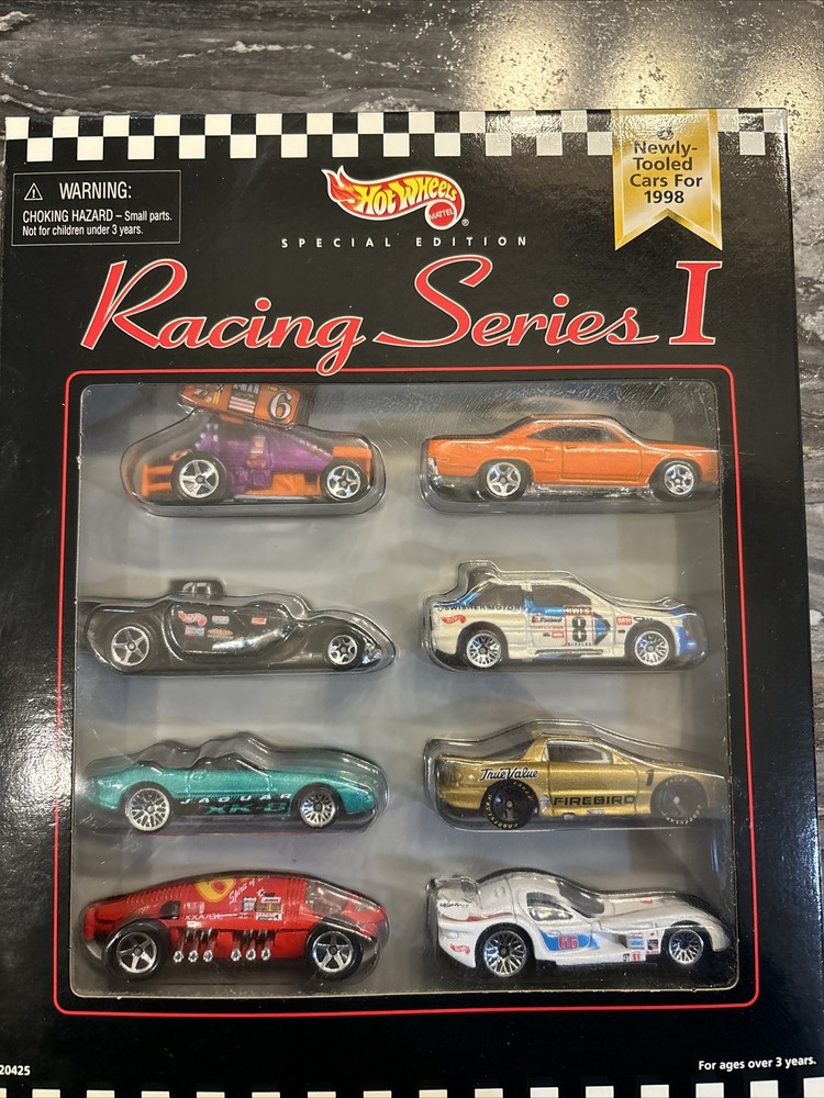 Hot Wheels Special Edition Racing Series I 1:64 1998 NIB - 8 cars - SEALED