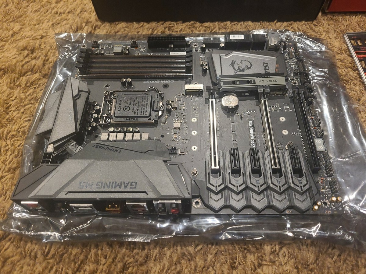MSI Z270 Gaming Motherboard + Intel i5 7600K CPU Bundle! | eBay