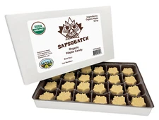Sapsquatch Organic Maple Candy - Pure Maple Syrup Sugar Leaf Candy