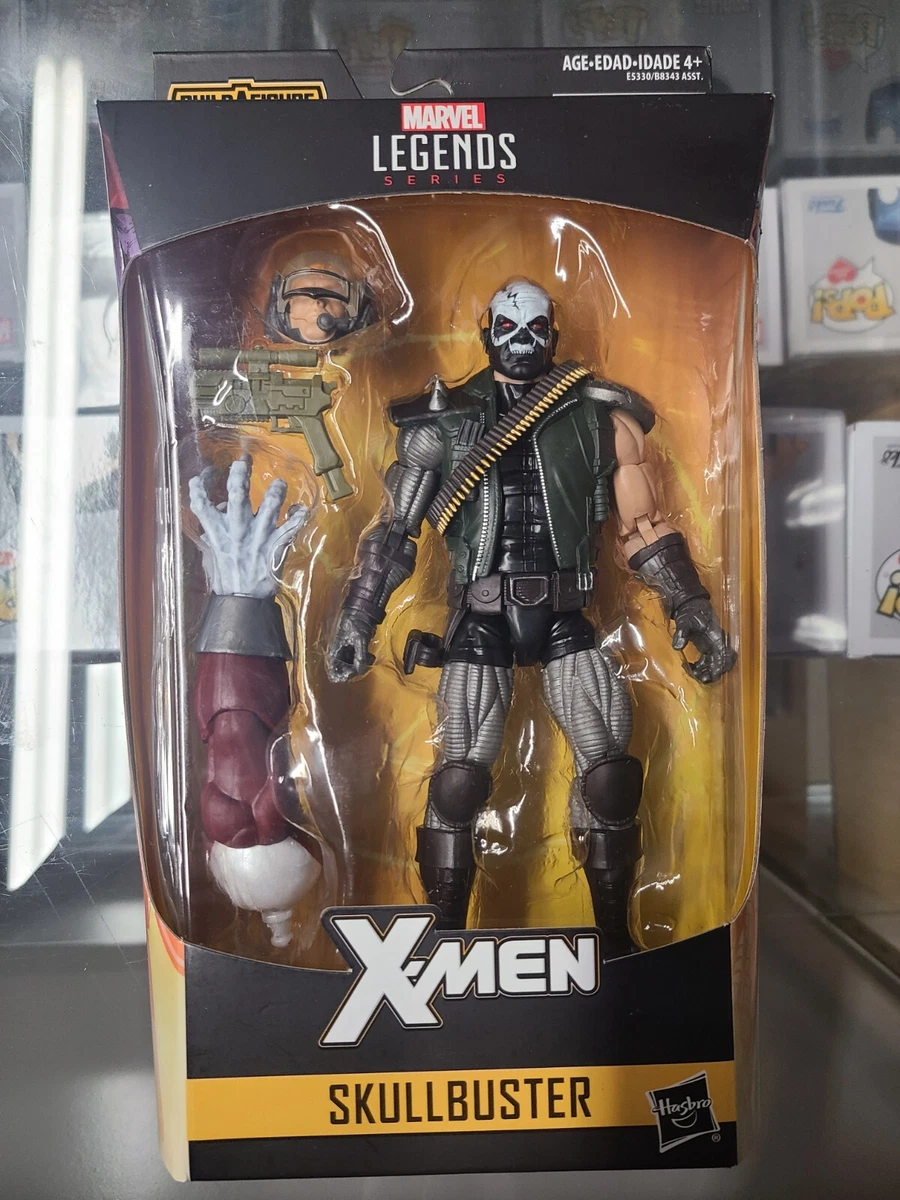 Marvel Legends Series X MEN Skullbuster with Caliban BAF
