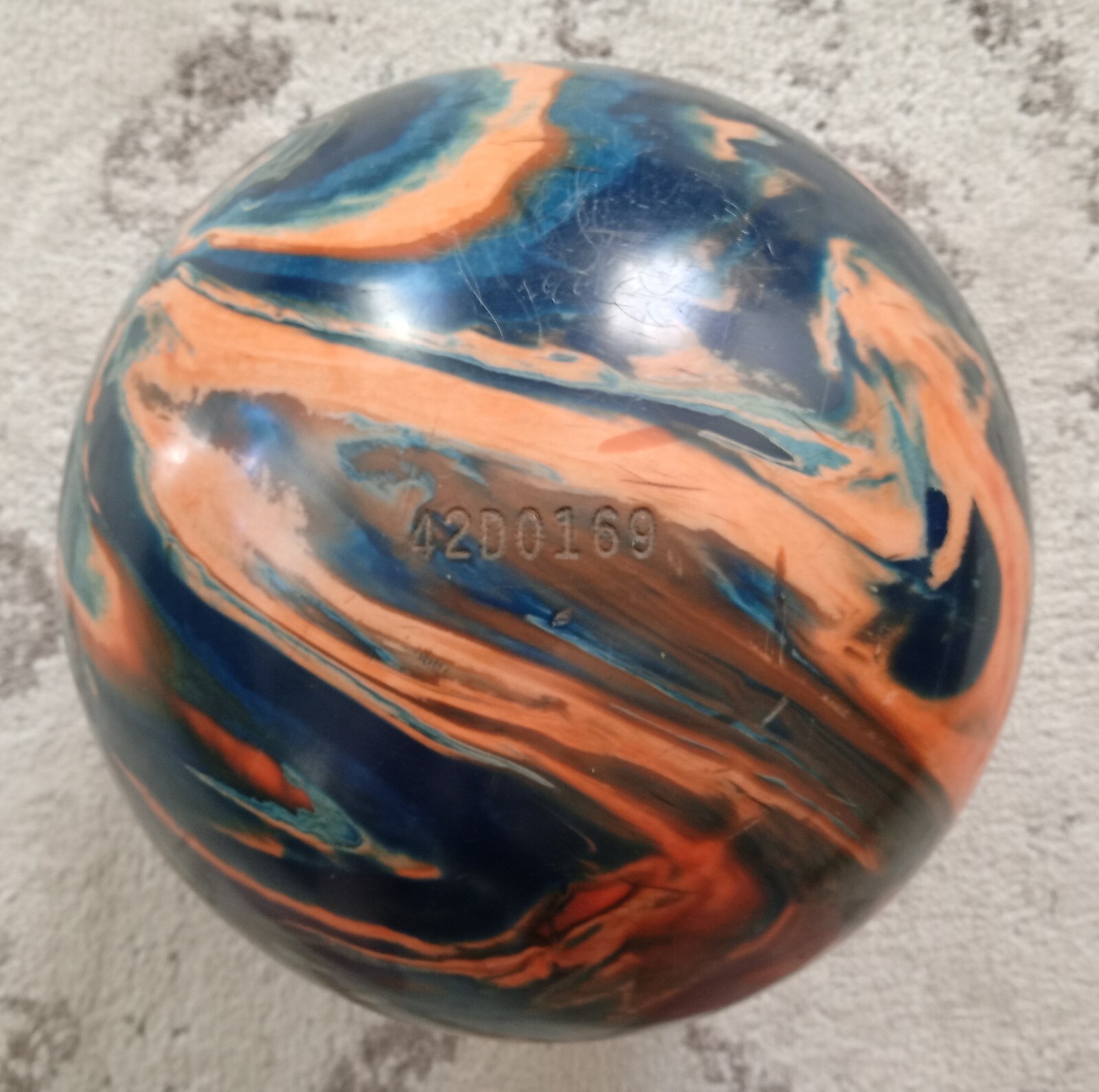 One Used 2004 Hammer Power Diesel Bowling Ball 15 lb. Single Drill eBay