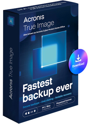 Acronis True Image 2025| 1 Gerät|NEU   Dauerlizenz|  Key schnell per eMail|ESD