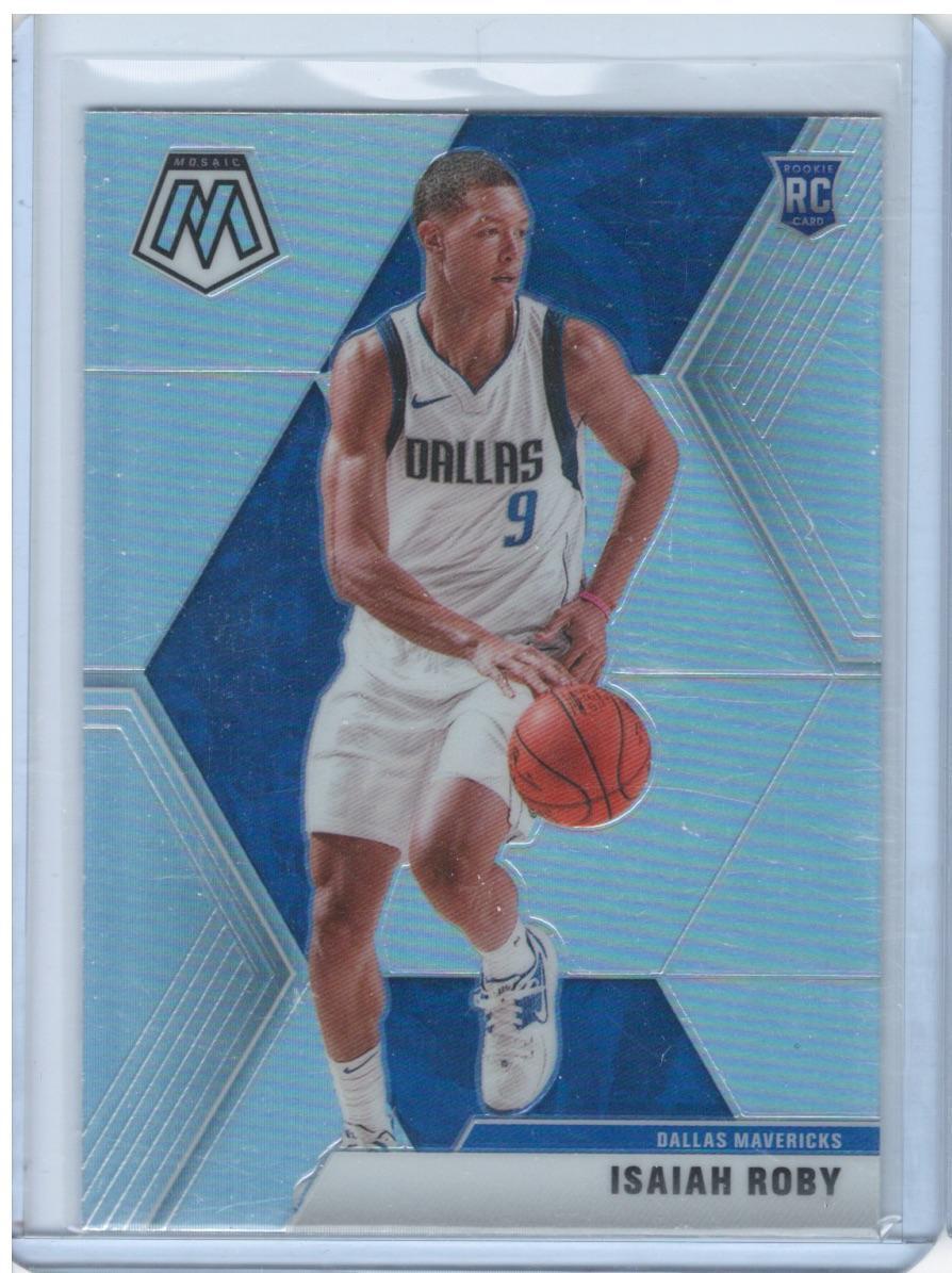 Isaiah Roby 2019-20 Panini Mosaic #232 Silver Prizm Dallas Mavericks