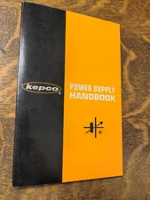 Vintage Kepco Power Supply Handbook Paperback 1965 Wonderful Condition