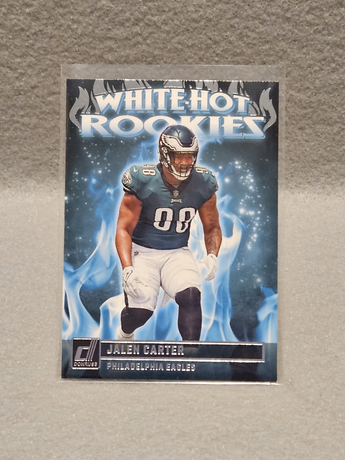 2023 Donruss Football Jalen Carter "WHITE HOT ROOKIES" #WHR-3 Eagles RC