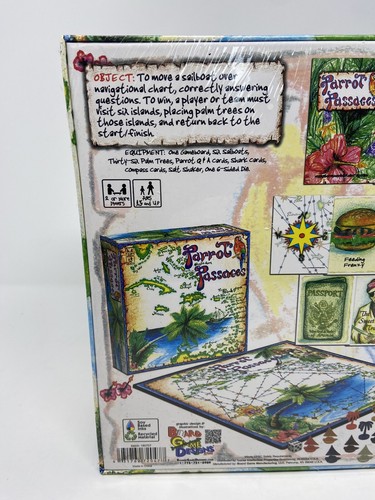 Parrot Passages Brettspiel sehr selten Kickstarter Karibik Strategiespiel Neu in OVP - Bild 4 von 5