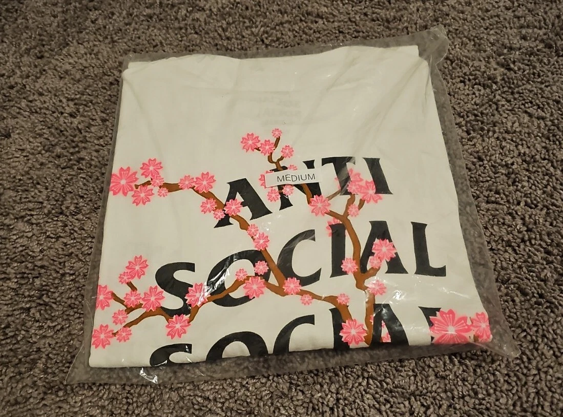 Anti Social Social Club ASSC Cherry Blossom Tee White Medium | eBay
