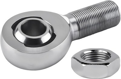 3/4'' Heim Joint Rod End Bearing w/Jam NutRH 3/4''-16 Thread x 3/4'' Bore Chromo...
