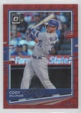 2020 Panini Donruss Optic FOTL Red Pandora Prizm 19/79 Cody Bellinger #112 o7m