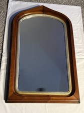 Antique 1870 McConnell Patent Walnut Arch Top...