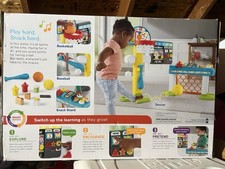 Fisher Price Laugh and Learn 4 en 1 Game Experience Play Center Nuevo en caja