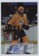 2023-24 Upper Deck Fleer Ultra Rainbow Foilboard Auto Roman Josi #4 Auto 0c3