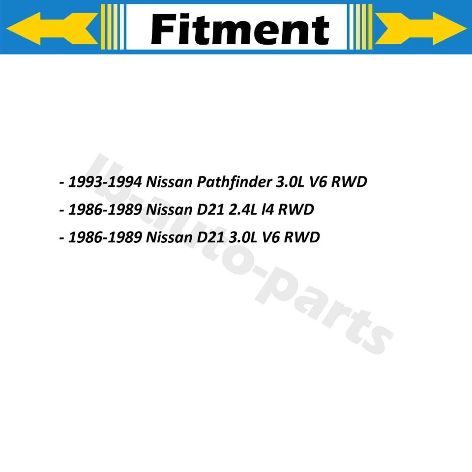 Front Lower Control Arm w/ Ball Joint 2PCS For 1986-1989 Nissan D21 3.0L RWD - Image 2 of 4