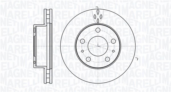 2X Magneti Marelli Bremsscheibe 361302040538 300Mm FüR Fiat Ducato Bus 100 110 3-image