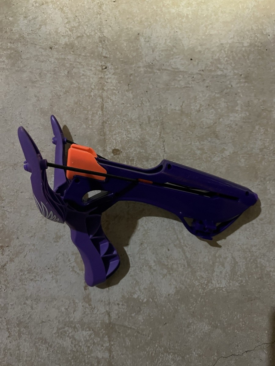 Nerf Rebelle Slingback Shot Secret Spies Dart Blaster Purple Toy