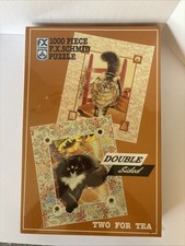 FX Schmid Two for Tea Cats Kitties Double Sid...