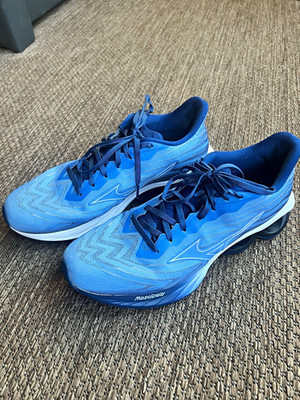 Mizuno Wave Creation 25 Men s 9.5 Marina Navy Peony Running Shoes 411451