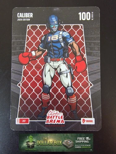 2026 Bo Jackson Battle Arena Caliber Caleb Williams BRAWL Card 204