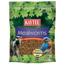 Kaytee Wild Bird Food Mealworms For Bluebirds, Wrens, 1.1 Pound Pack of 1 