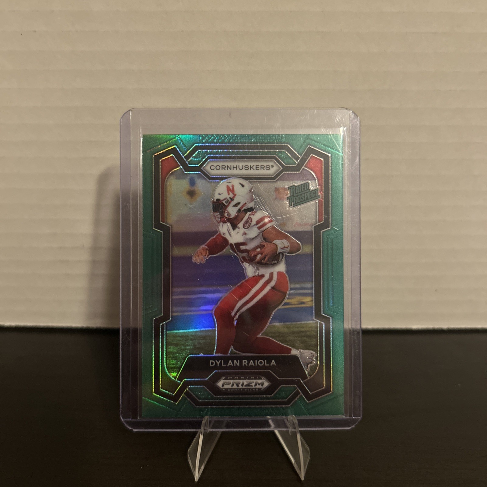 2024 Panini Prizm Draft Picks - Rated Prospect Dylan Raiola #194 Green Prizm
